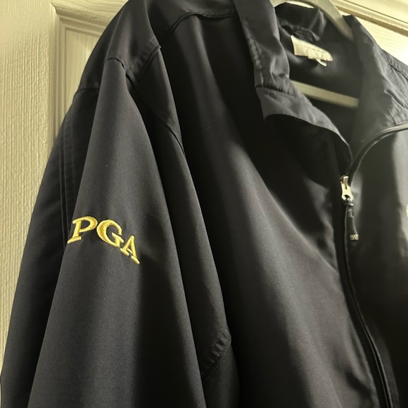 Cutter & Buck CB WindTec Golf Jacket Zip Up 73rd Senior PGA Championship Size XL - Picture 5 of 14